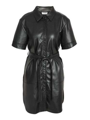 Short Faux Leather Dress - Noisy May - Modalova