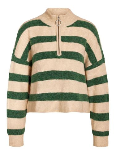 Knitted Zip Pullover - Noisy May - Modalova