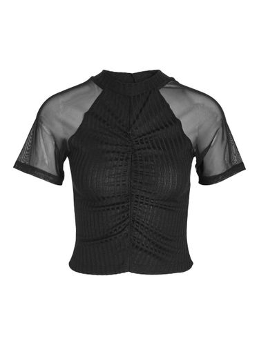 Short Sleeved Mesh Top - Noisy May - Modalova