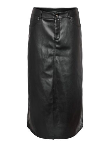Long Faux Leather Skirt - Noisy May - Modalova