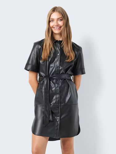 Short Faux Leather Dress - Noisy May - Modalova