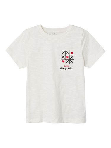 Estampado Corazón Camiseta - Name it - Modalova