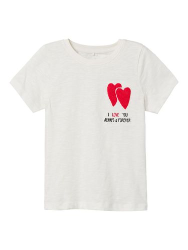 Estampado Corazón Camiseta - Name it - Modalova