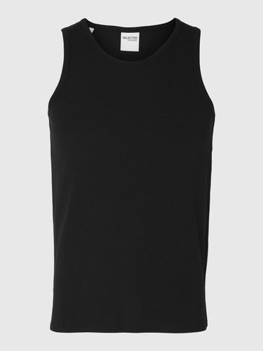 Ribbed Cotton Tank Top - Selected - Modalova