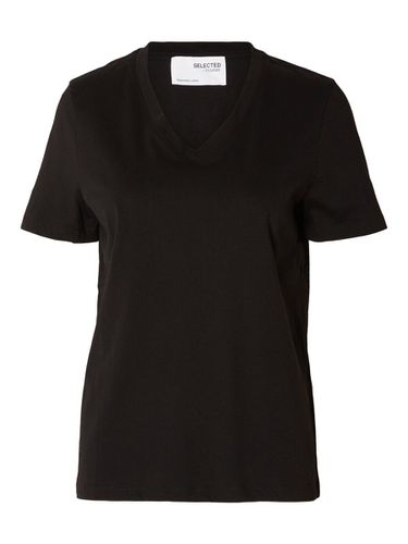 Diseño Clásico V-neck Camiseta - Selected - Modalova