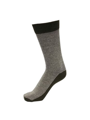 Tejido A Rayas Calcetines - Selected - Modalova