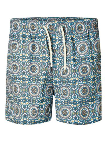 Printed Swim Shorts - Selected - Modalova