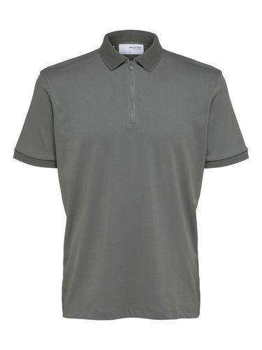 Zipper Polo Shirt - Selected - Modalova