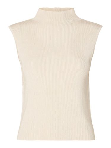 Sleeveless Knitted Top - Selected - Modalova