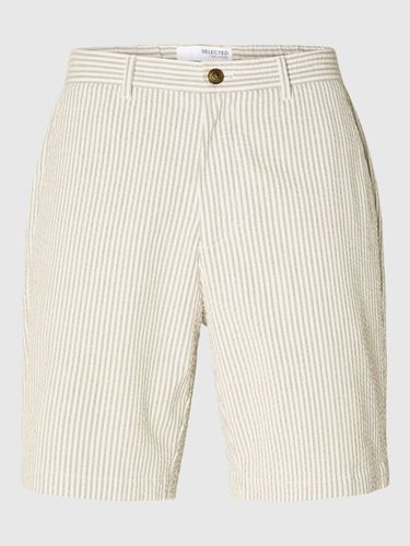 Seersucker Shorts - Selected - Modalova