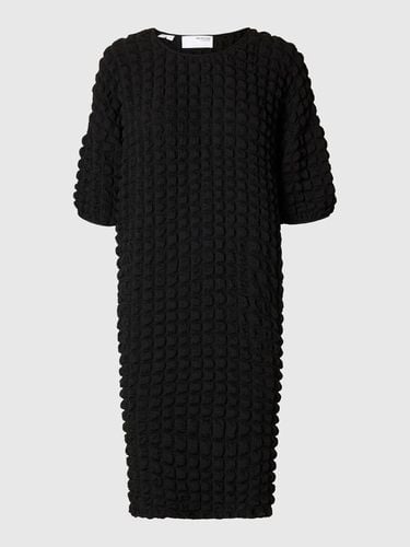 Textured Midi Dress - Selected - Modalova