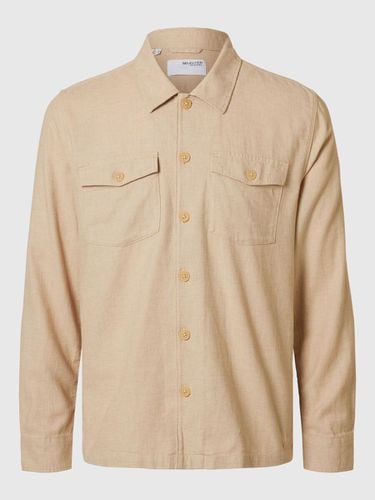 Long Sleeved Overshirt - Selected - Modalova