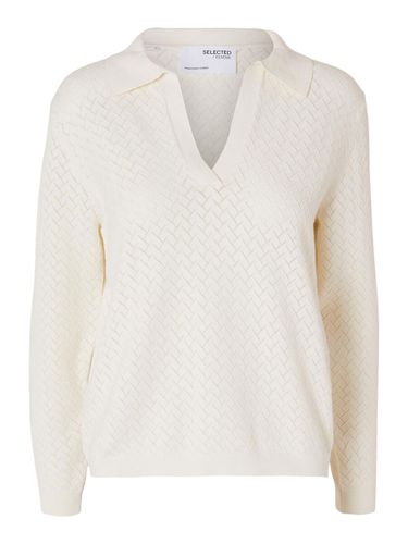 Long-sleeved Knitted Pullover - Selected - Modalova