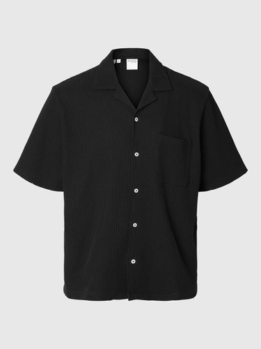 Waffled Short Sleeved Shirt - Selected - Modalova
