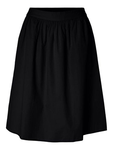Cotton Midi Skirt - Selected - Modalova
