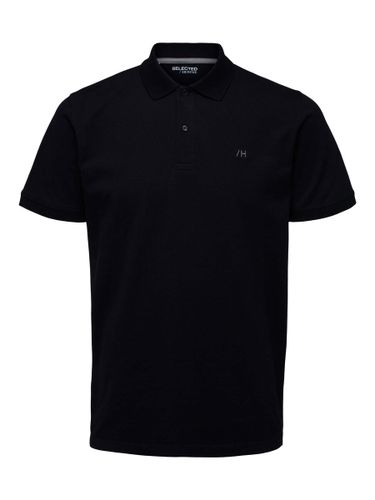 De Manga Corta Polo - Selected - Modalova