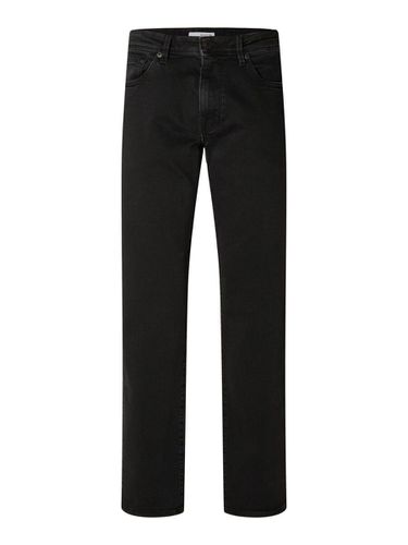 Black Straight Fit Jeans - Selected - Modalova