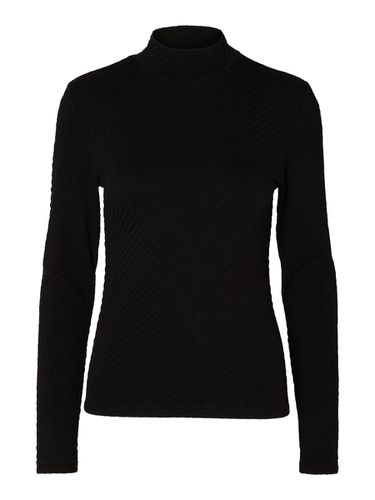 Textured High Neck Knitted Top - Selected - Modalova