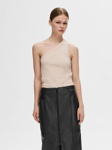 Sleeveless One-shoulder Top - Selected - Modalova