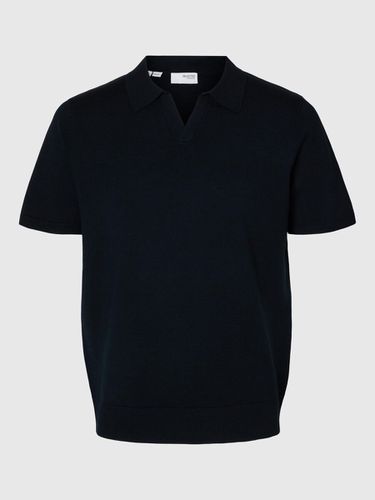 Knitted Polo Shirt - Selected - Modalova