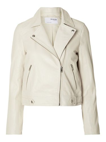 Classic Chaqueta De Piel - Selected - Modalova