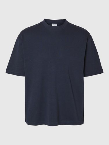 Camiseta Mangas Cortas De Corte Holgado Camiseta - Selected - Modalova