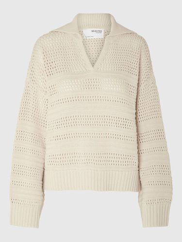 Crochet-style Pullover - Selected - Modalova