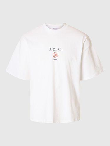 Printed Boxy T-shirt - Selected - Modalova