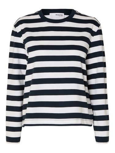 Striped Long-sleeved T-shirt - Selected - Modalova