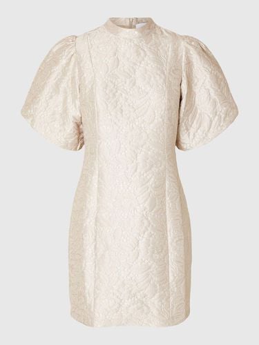 Patterned Mini Dress - Selected - Modalova