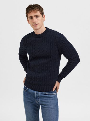 Cable Knit Knitted Jumper - Selected - Modalova