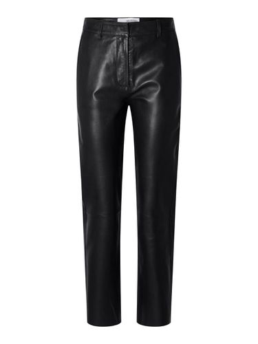 Tapered Leather Trousers - Selected - Modalova