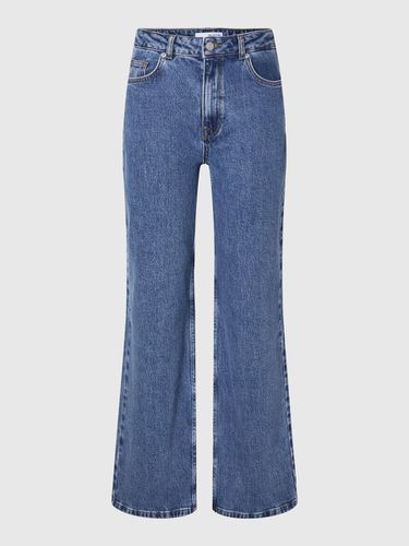 High Waisted Wide Leg Jeans - Selected - Modalova
