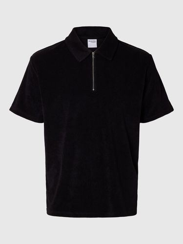 Terrycloth Polo Shirt - Selected - Modalova