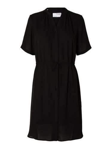 Short-sleeved Shirt Dress - Selected - Modalova