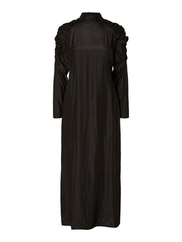 Satin Maxi Dress - Selected - Modalova