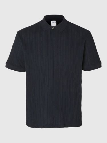 Short-sleeved Cotton Polo Shirt - Selected - Modalova