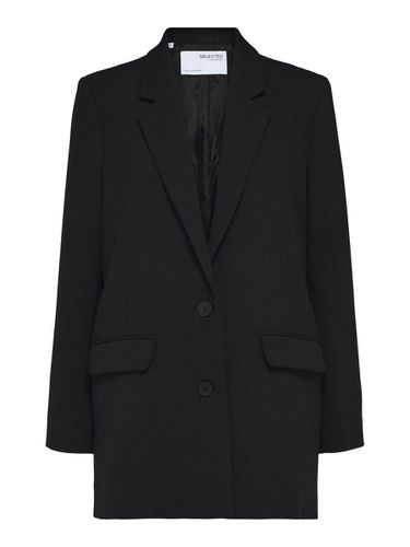 Long Relaxed Fit Single-breasted Blazer - Selected - Modalova