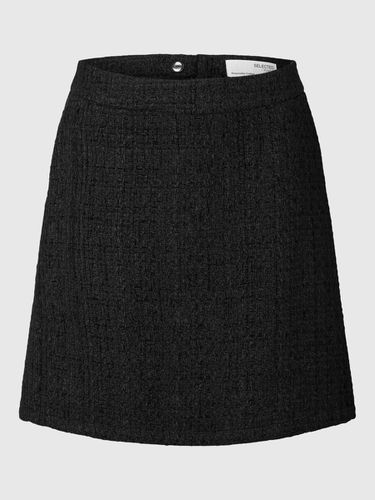 Boucle Mini Skirt - Selected - Modalova