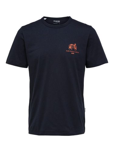 Tejido Estampado Camiseta - Selected - Modalova