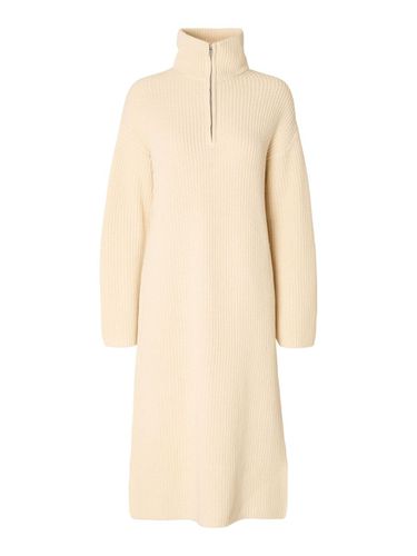 Relaxed Knitted Dress - Selected - Modalova