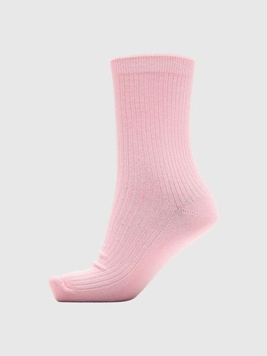Basic Ribbed Socks - Selected - Modalova