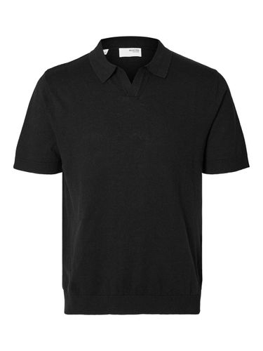 Short-sleeved Polo Shirt - Selected - Modalova