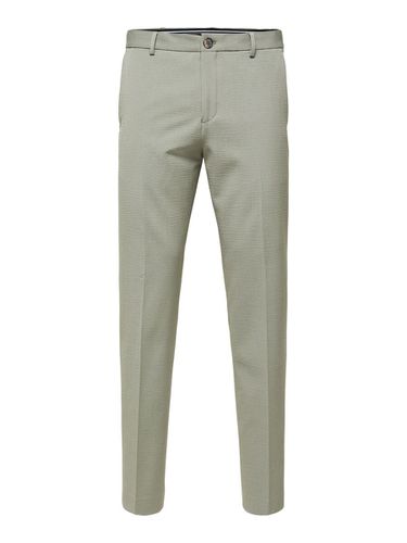 Tejido Seersucker Pantalones - Selected - Modalova