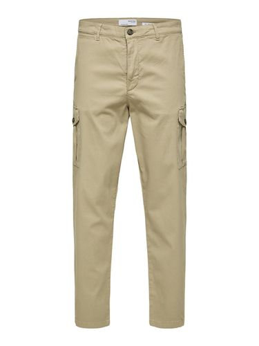 Slim Tapered Fit Cargo Trousers - Selected - Modalova