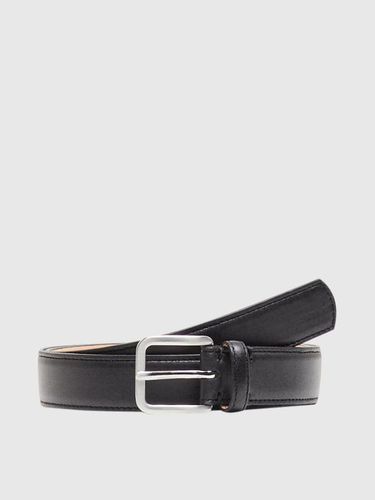 Classic Leather Belt - Selected - Modalova