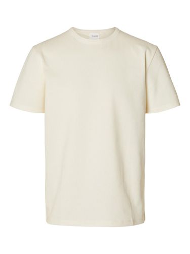 Piqué T-shirt - Selected - Modalova