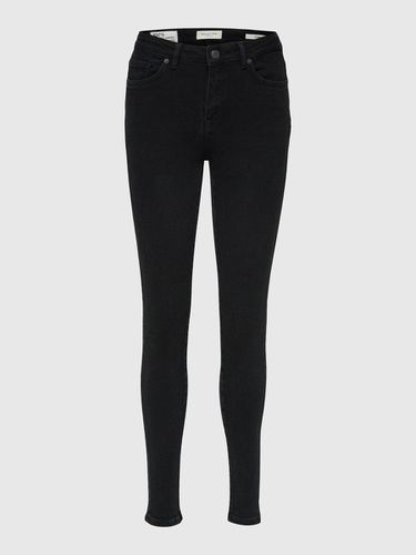 Black Skinny Fit Jeans - Selected - Modalova