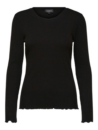 Curve Cotton T-shirt - Selected - Modalova