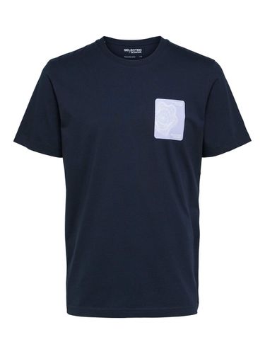 Estampado Gráfico Camiseta - Selected - Modalova